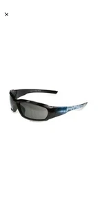 CROSSFIRE Cumulus Premium Safety Glasses Black Frames Blue Mirror Lens 41626 - Picture 1 of 1