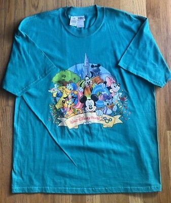 Vintage NWT Walt Disney World - Millennium Celebration T-shirt Size Large - 2000 - Image 1 of 4