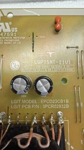 Gebrauchte LG 75UP8070PUA Netzteilplatine | EAX69501502 (1.0) LGP75NT-21U1 TV-Teil - Bild 1 von 2