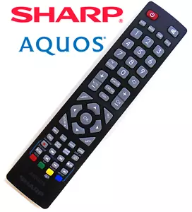 Universal Genuine Sharp Aquos Remote Control for Full HD Smart 3D LED TV's - Picture 1 of 8