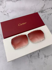 Replacement Lenses For Cartier Glasses Diamond Cut C Decor Blue