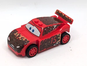 Lego Juniors Disney Cars Minifigure Muddy Lightning McQueen from set 10744 - Picture 1 of 6