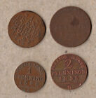 Preussen: 2x 1 Pfennig 1797. 1828. 2 Pfennig 1838. 3 Pfennig 1837