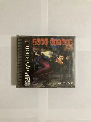 Fear Effect (Sony PlayStation 1, 2000) PS1 All Discs Included Tested No Manual - Image 1 of 4
