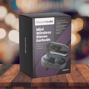 Wireless Earbuds, In Ear Headphones, Bluetooth Earphones, Ear Buds BURST AUDIO - Picture 1 of 4