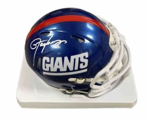 Lawrence Taylor Signed New York Giants Color Rush Speed Mini Helmet JSA - Picture 1 of 3