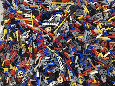 600+ LEGO® Technic MIX Zahnräder Achsen Konnektoren Bundle Konvolut Technik MOC - Bild 1 von 2