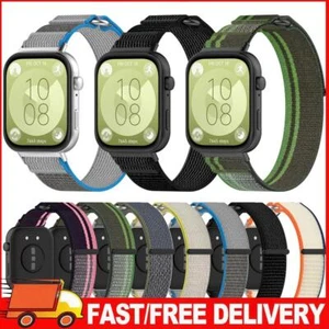 Nylon Woven Straps Adjustable Sport Bracelet Sweatproof for Huawei Watch Fit 3 - Zdjęcie 1 z 27