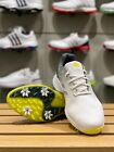 Adidas Men's ZG21 Spike Classic Golf Sneakers White Wide Shoes FX6627