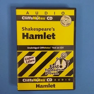 CliffNotes CD Audiobook~ Shakespeare's Hamlet- 4CDs - Bild 1 von 2