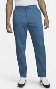 Nike Men's Dri-FIT UV Printed Golf Chino 32x30 Pants - Blue DH1288-404 $90 - Picture 1 of 8