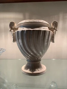 "Florero urna vintage diseño rústico/moderno 10""x9""" - Imagen 1 de 6