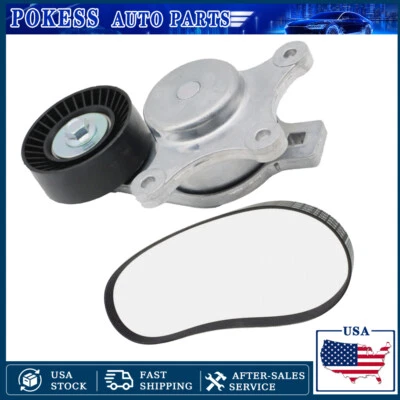 Belt & Tensioner Kits For Ford Explorer 2011-2019 Lincoln 2009-2019 Edge 2010- - Image 1 of 4