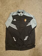 2014-15 Osasuna Official Adidas Track Jacket - Large! Retro Football Shirt Top