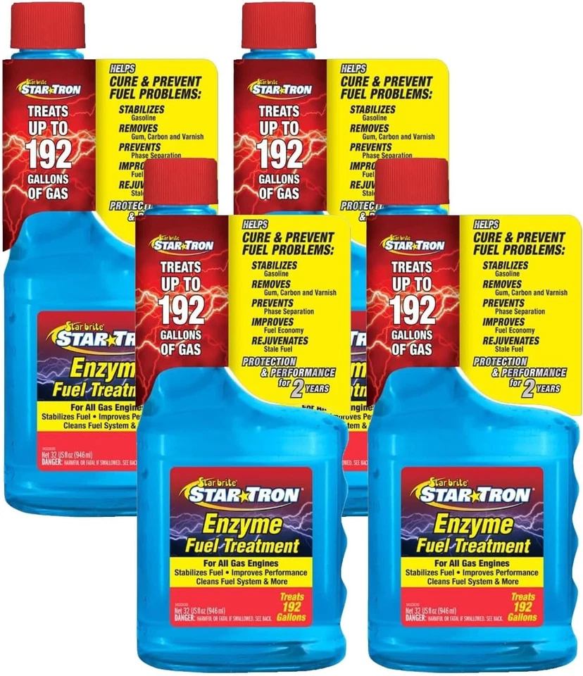 2-pack Star Tron Enzyme Fuel Treatment 32oz Classic Gas Formula Star Brite 14332