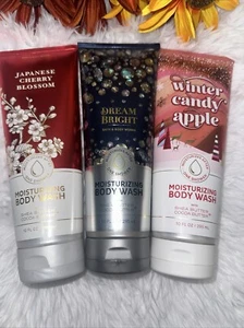 Bath & Body Works Moisturizing Wash JAPANESE CHERRY BLOSSOM and DREAM BRIGHT NEW - Picture 1 of 17