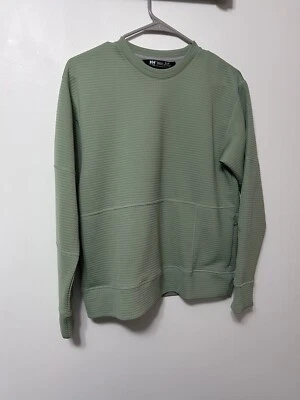 Helly Hansen Women's Evolved Air Crewneck Midlayer S/P small petite 49492 Jade - Image 1 of 4