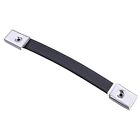 Dependable Performance PVC Strap Handle for Speaker Cabinets Black+Silver