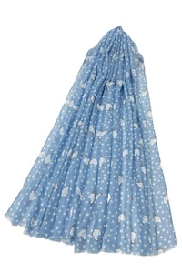 Ladies Chicken & Mini Daisy Print Frayed Scarf Women Shawl Wrap Stole Gift 7690 - Picture 1 of 2