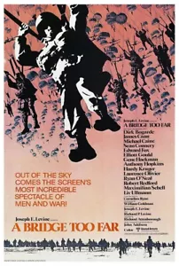 Póster de película clásico vintage A Bridge Too Far 1977 v1 - Sean Connery - Imagen 1 de 6