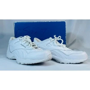 NEW Vtg Reebok Comfort Deluxe Walking Shoe White DMX Wide D 7 - Picture 1 of 10