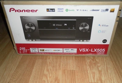 Pioneer VSX-LX505 9.2-Kanal AV-Receiver, schwarz, DIRAC, IMAX, DTS X, Atmos uvm - Bild 1 von 4