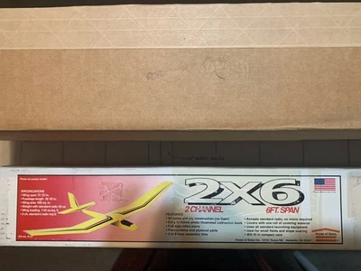 Kit planeador House Of Balsa 2X6 R/C Foto 1 de 4