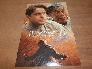 TIM ROBBINS signed 12X8 photo SHAWSHANK REDEMPTION + COA - Picture 1 of 2
