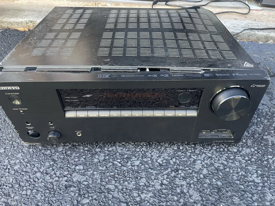 Onkyo TX-NR696 7.2 Channel Smart AV Receiver Black - Image 1 of 4