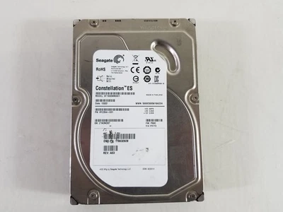 Lot of 2 Seagate EMC Constellation ST1000NM0001 1TB SAS 2 3.5" Enterprise Drive - Image 1 of 3