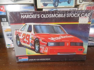 Monogram Cale Yarborough Hardee's Oldsmobile Stock Car Sealed 1/24 - Picture 1 of 2