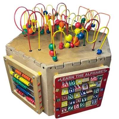 Anatex 6 Sided Play Cube SSP9047 /Vintage, Discontinued, Oversized/ Waiting Room - Image 1 of 4