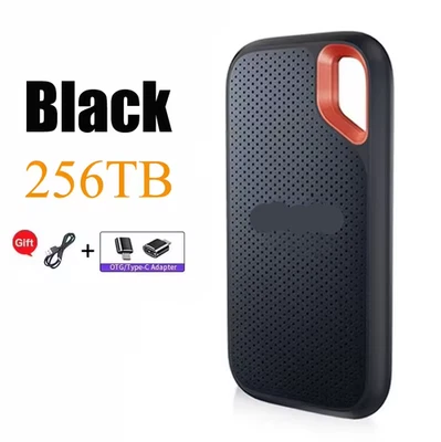 hard disk esterno SSD ad alta velocità  USB 3.1 tipo C per laptop/MAC/PC - Image 1 of 4