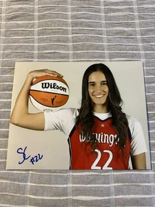 SONIA CITRON SIGNED 8x10 PHOTO AUTHENTIC AUTO WASHINGTON MYSTICS NOTRE DAME WNBA - Picture 1 of 2