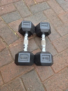 York Hanteln 6kg x 2 gebraucht  - Bild 1 von 3