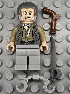 Lego Pirates of the Caribbean Minifigure POC017 Joshamee Gibbs - Picture 1 of 5