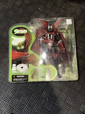 Figura de acción Spawn 10 aniversario 7" McFarlane Toys 2002 sellada nueva imagen Foto 1 de 2