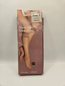 Collant donna Jc Penny punta trasparente Nee alto. Pennino - Foto 1 di 5