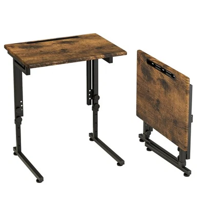 Mesa Bandeja TV Plegable Ajustable, TV Cena Pequeña Plegable En Forma de C... Foto 1 de 4