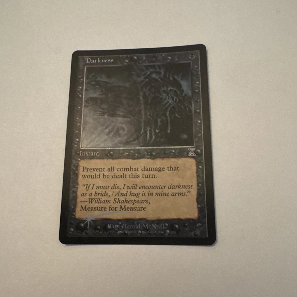 MTG Darkness Time Spiral Common VLP # 40/121 - Image 1 of 2