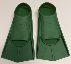 Grüne Trainings-Schwimmen-Flossen für Kinder xxxxs (US Kids 9-10,5) - Bild 1 von 8