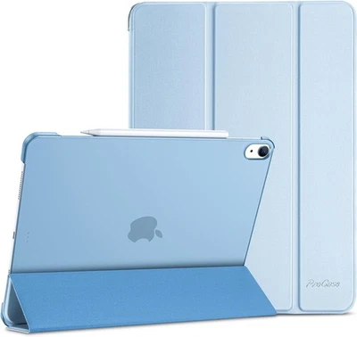 ProCase for iPad Air 13 Inch Case M3 2025/ M2 2024, Slim Smart Cover Blue  - Image 1 of 4