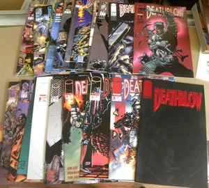 Image 1993 23 issues DEATHBLOW Jim Lee 1 2 3 4 5 6 7 8 9 10 11 12 13 to 23 NM - Imagen 1 de 18