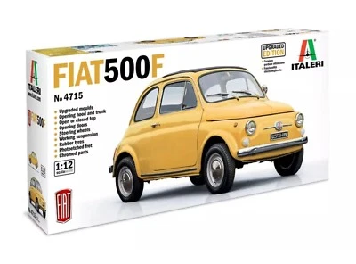 Fiat 500F 1968 Upgrade Edition 1:12 Model ITALERI - Immagine 1 di 4