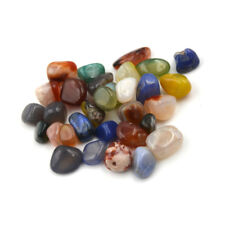 50g Mixed Colors Natural Agate Stones GemstoneRock Tumble Stone20mm DecoratiYRS5