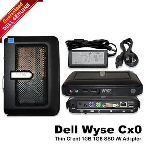Dell Wyse Thin Client Cx0 VIA Eden 1GHz 1 GB 1 GB SSD CITRIX HDx 7.1 RJ45 902MT - Picture 1 of 9