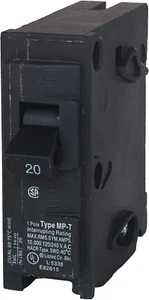 Disyuntor MP120 20 amperios tipo polo único MP-T - Imagen 1 de 12