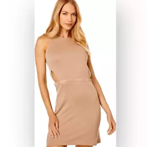 n:Philanthropy Barcelona Dress sleeveless cut out casual beige/taupe medium NWT - Picture 1 of 16