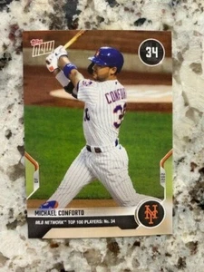 2021 TOPPS NOW MLB NETWORK TOP 100 CARD #T-34 NUEVA YORK METS MICHAEL CONFORTO - Imagen 1 de 1