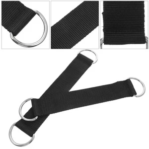 2 piezas correas de polea equipo de fitness sistema cable máquina extensión colgador - Imagen 1 de 12